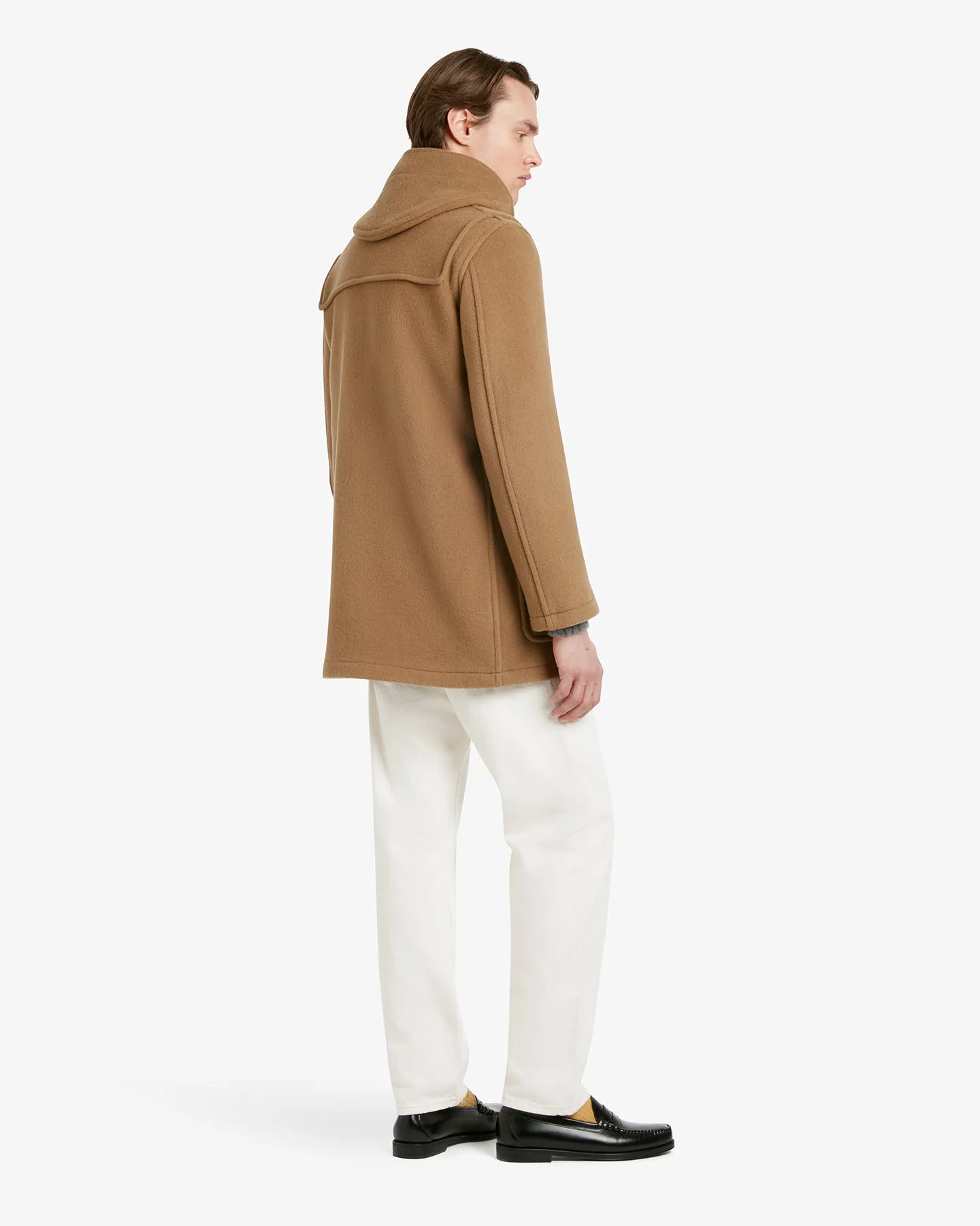 Men's Morris Mid-Length Duffle Coat Camel Buchanan sold by Gloverall product image thumbnail 4