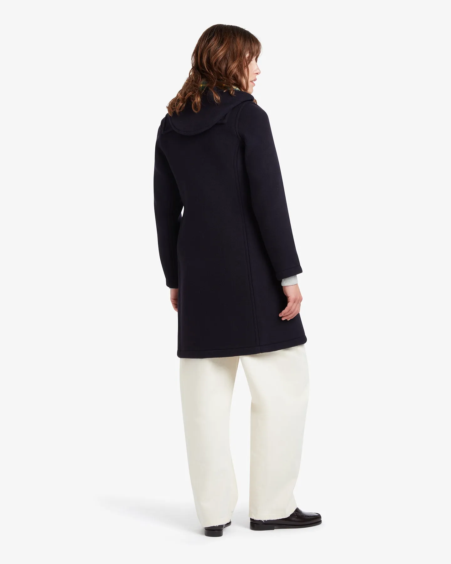 Women's Freda Long Slim Fit Duffle Coat Navy Dress Gordon sold by Gloverall product image thumbnail 4