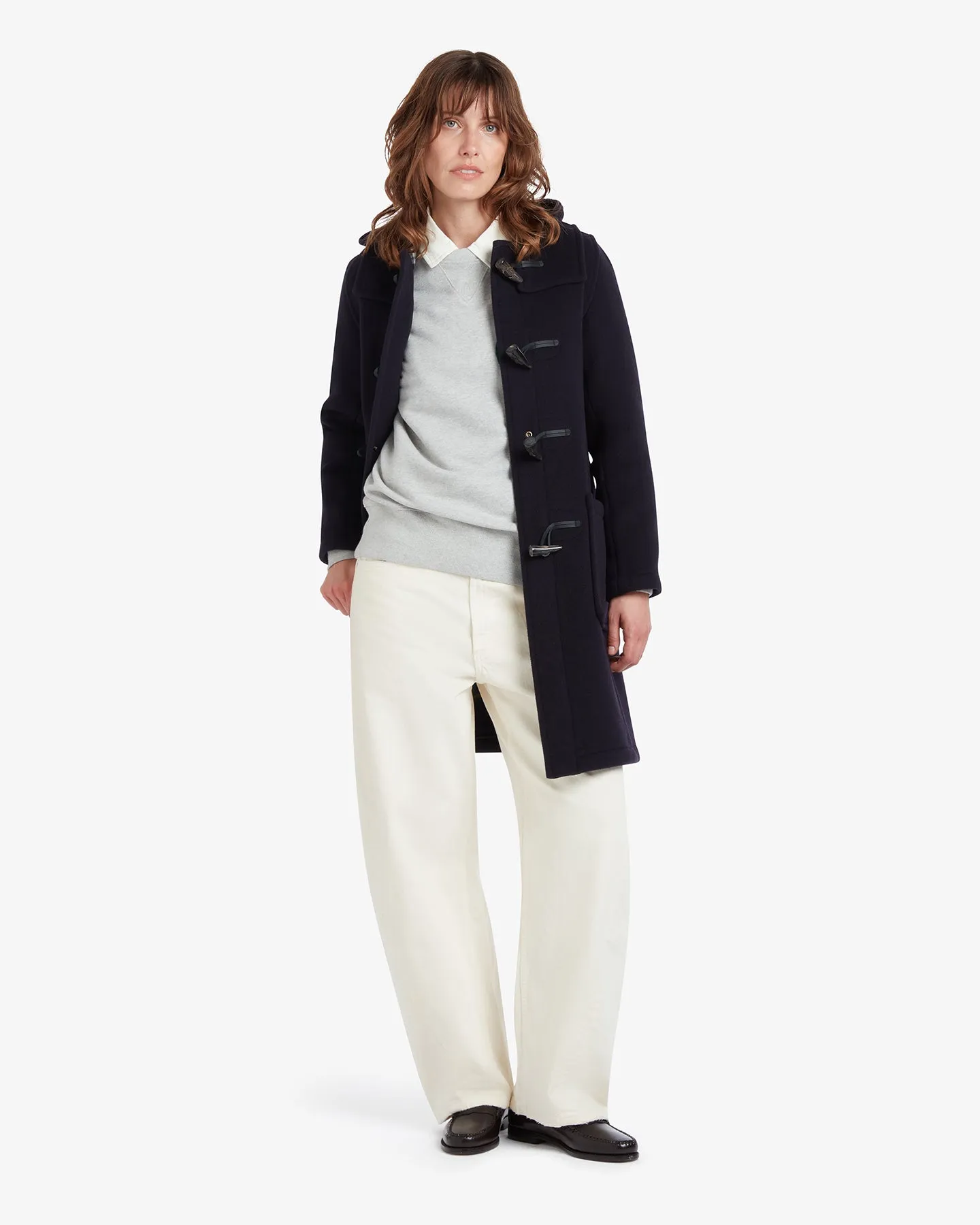 Women's Freda Long Slim Fit Duffle Coat Navy Dress Gordon sold by Gloverall product image thumbnail 2