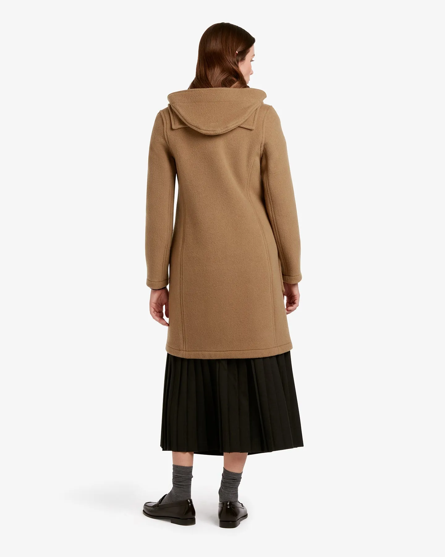 Women's Freda Long Slim Fit Duffle Coat Camel Buchanan sold by Gloverall product image thumbnail 4