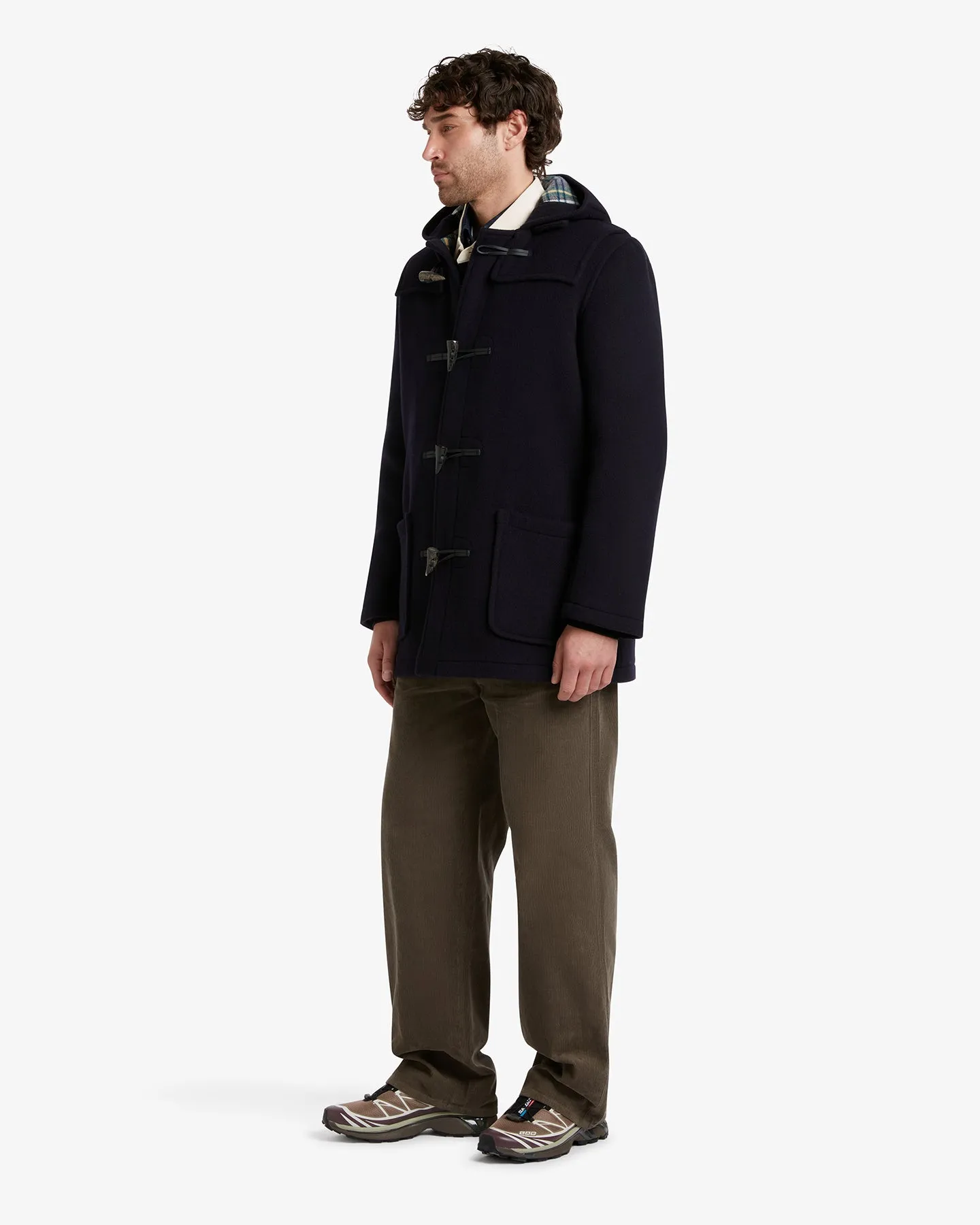 Men's Morris Mid-Length Duffle Coat Navy Dress Gordon sold by Gloverall product image thumbnail 3