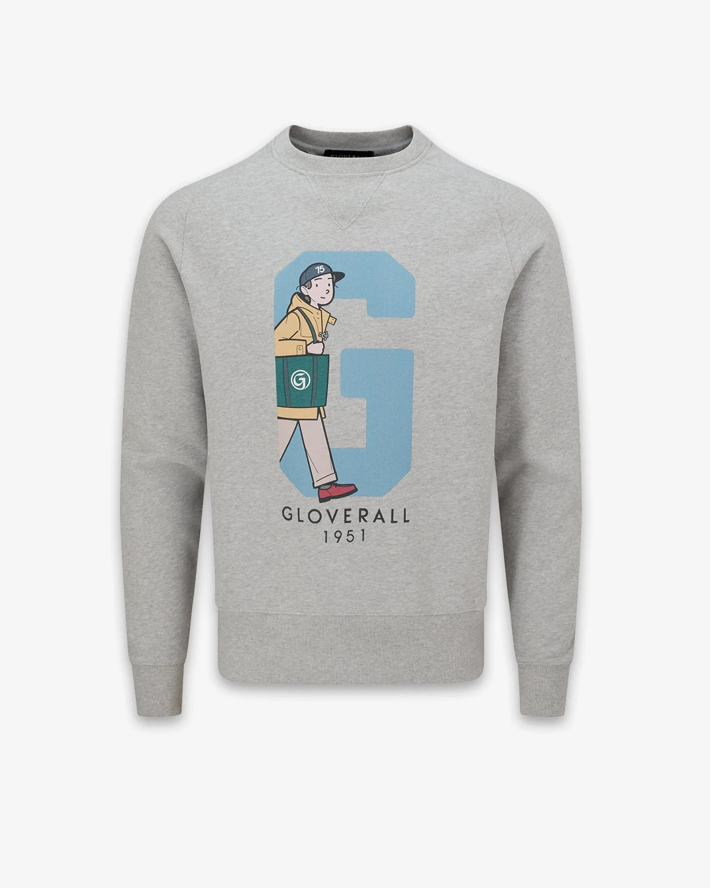 Unisex Ivy Boys Anniversary Graphic Sweatshirt Light Grey sold by Gloverall product image thumbnail 2