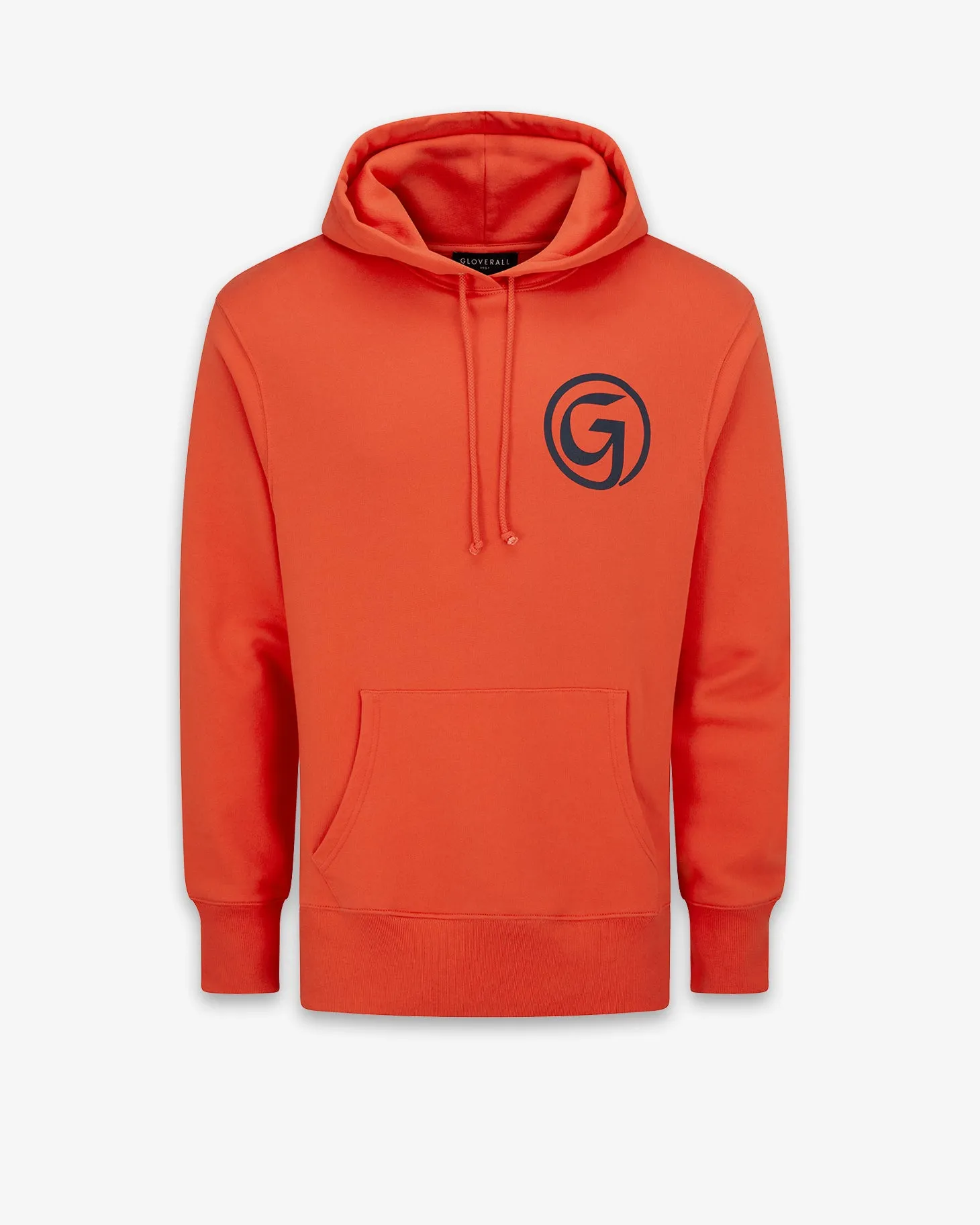Unisex 'G' Print Hoodie Bright Orange sold by Gloverall