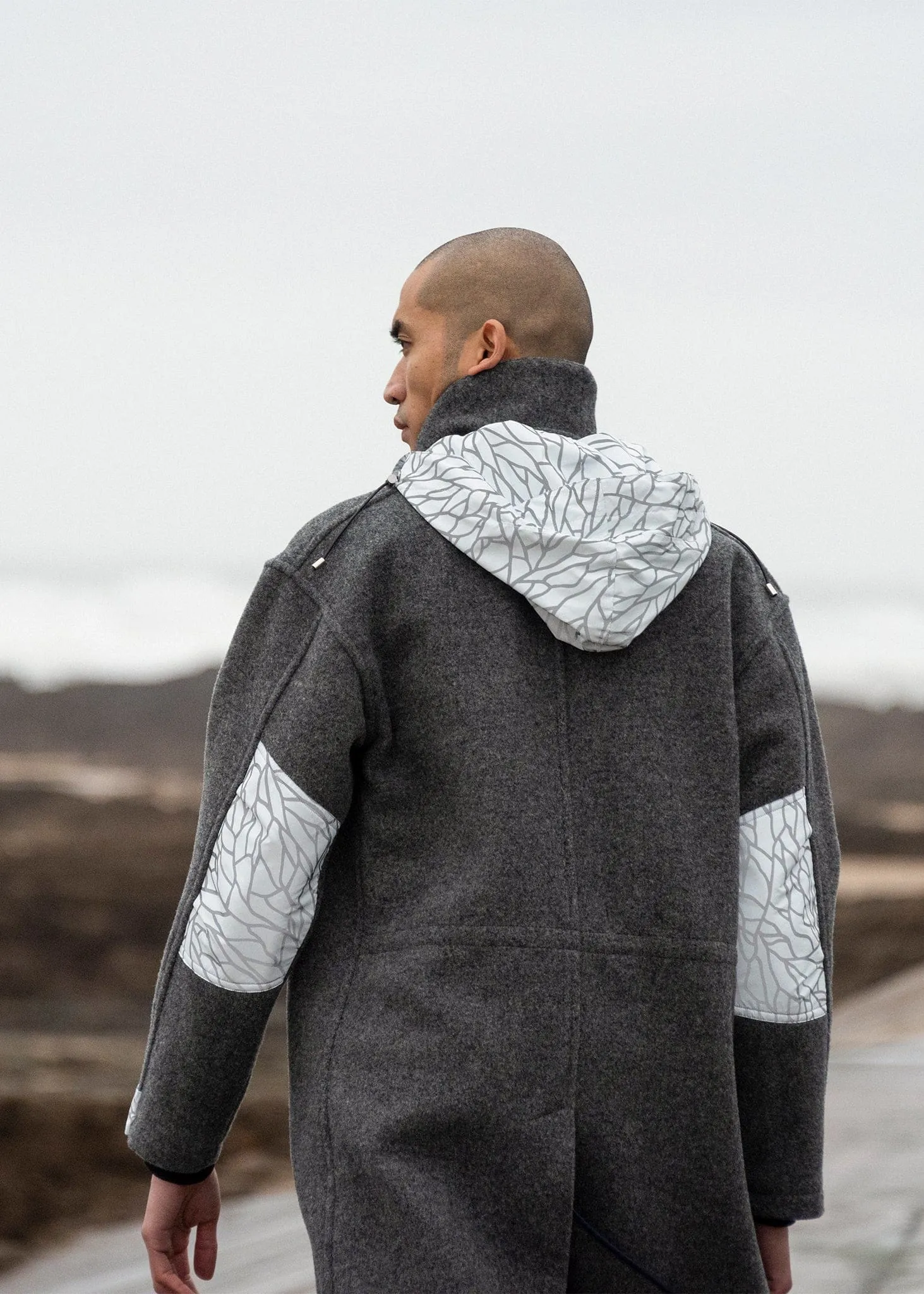Men's Scott Parka Charcoal sold by Gloverall product image thumbnail 2