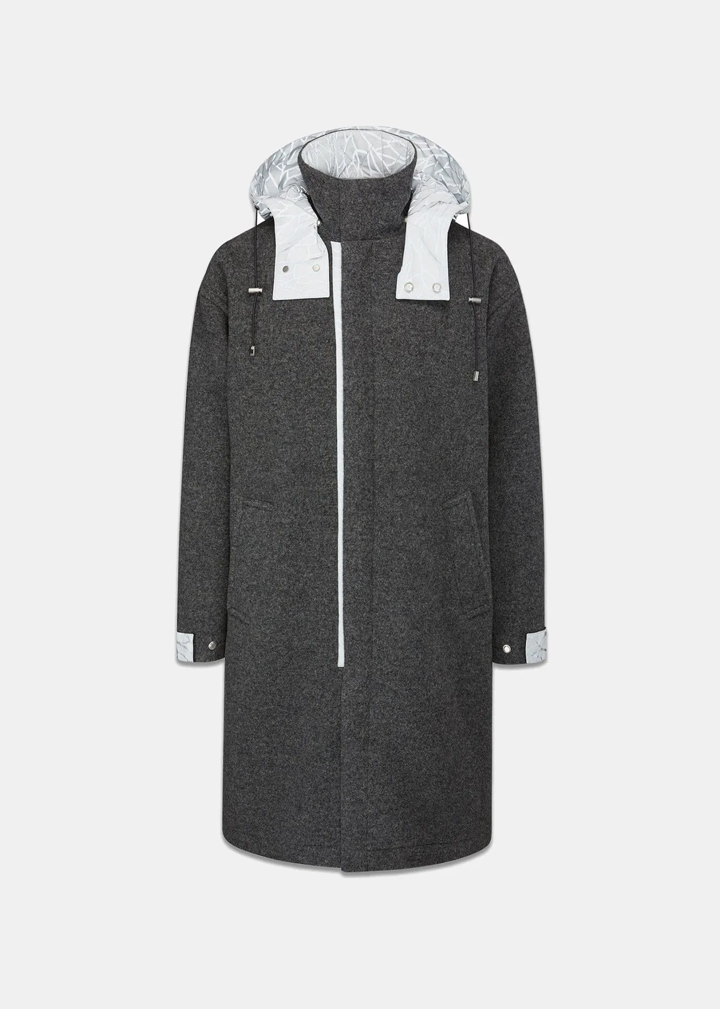 Men's Scott Parka Charcoal sold by Gloverall