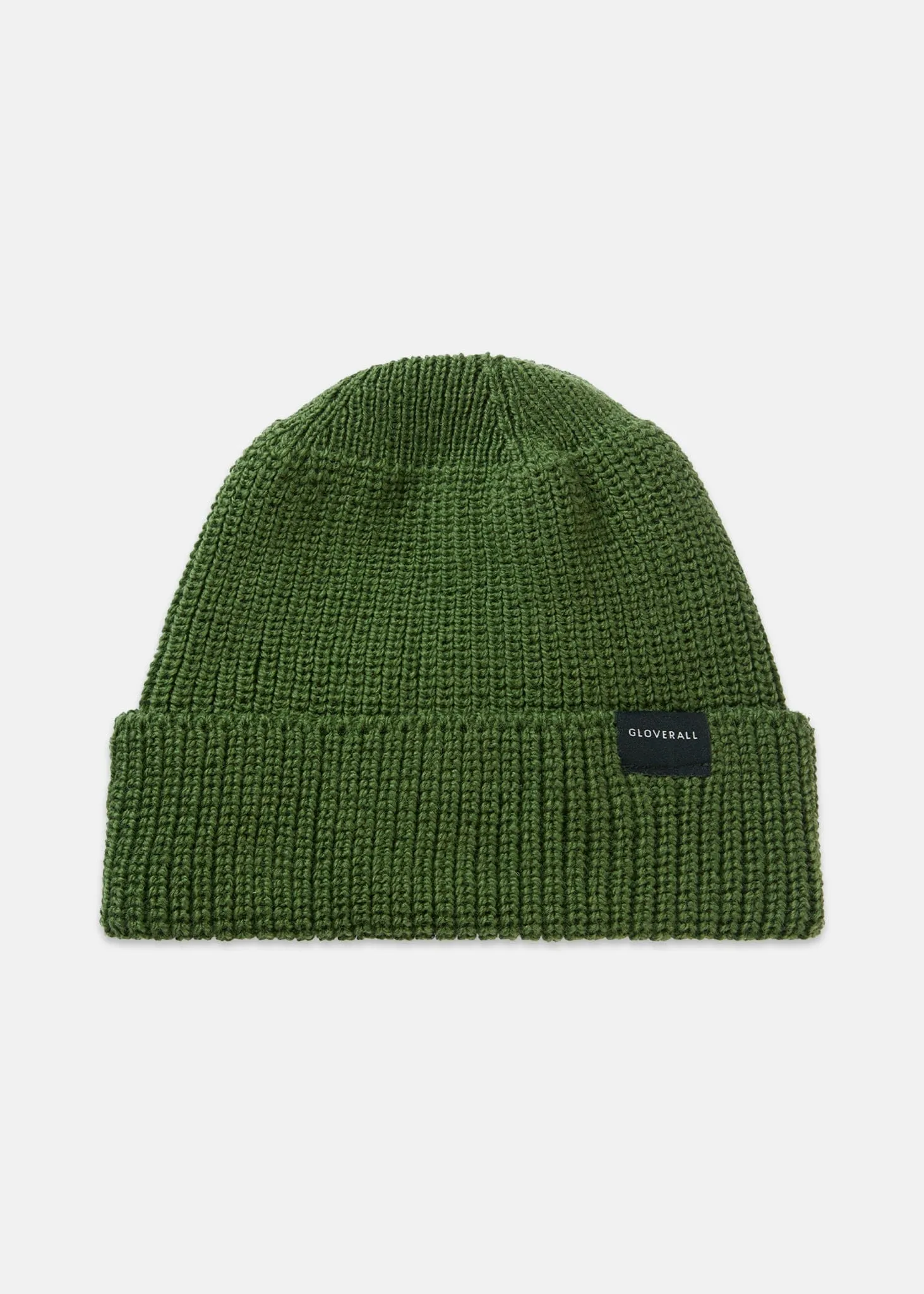 Unisex Merino Wool Watch Cap Olive Green sold by Gloverall product image thumbnail 2