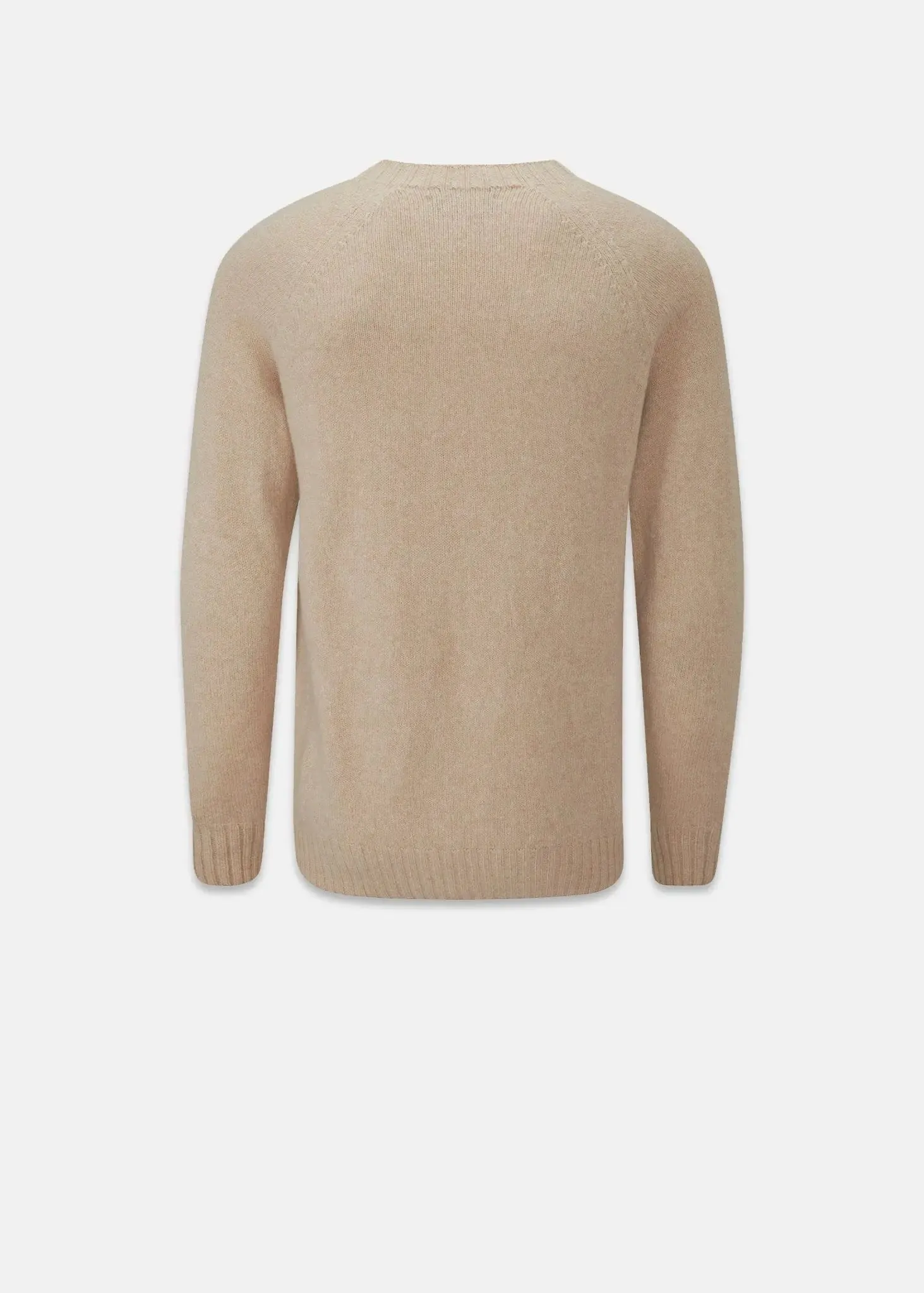 Men's Henley Lambswool Jumper Mushroom sold by Gloverall product image thumbnail 2
