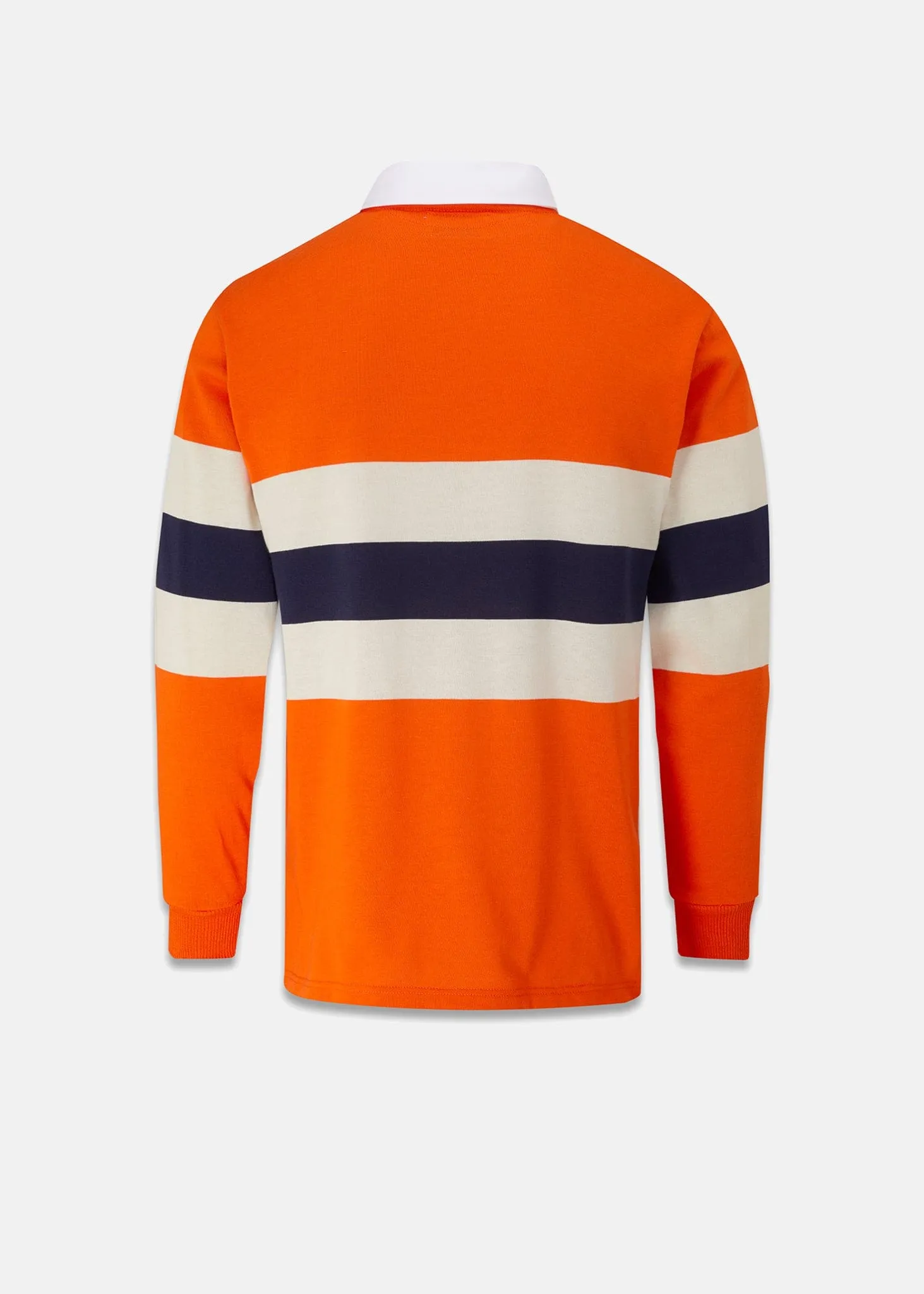 Men's Gloverall x AWMS Rugby Shirt Bright Orange sold by Gloverall product image thumbnail 2