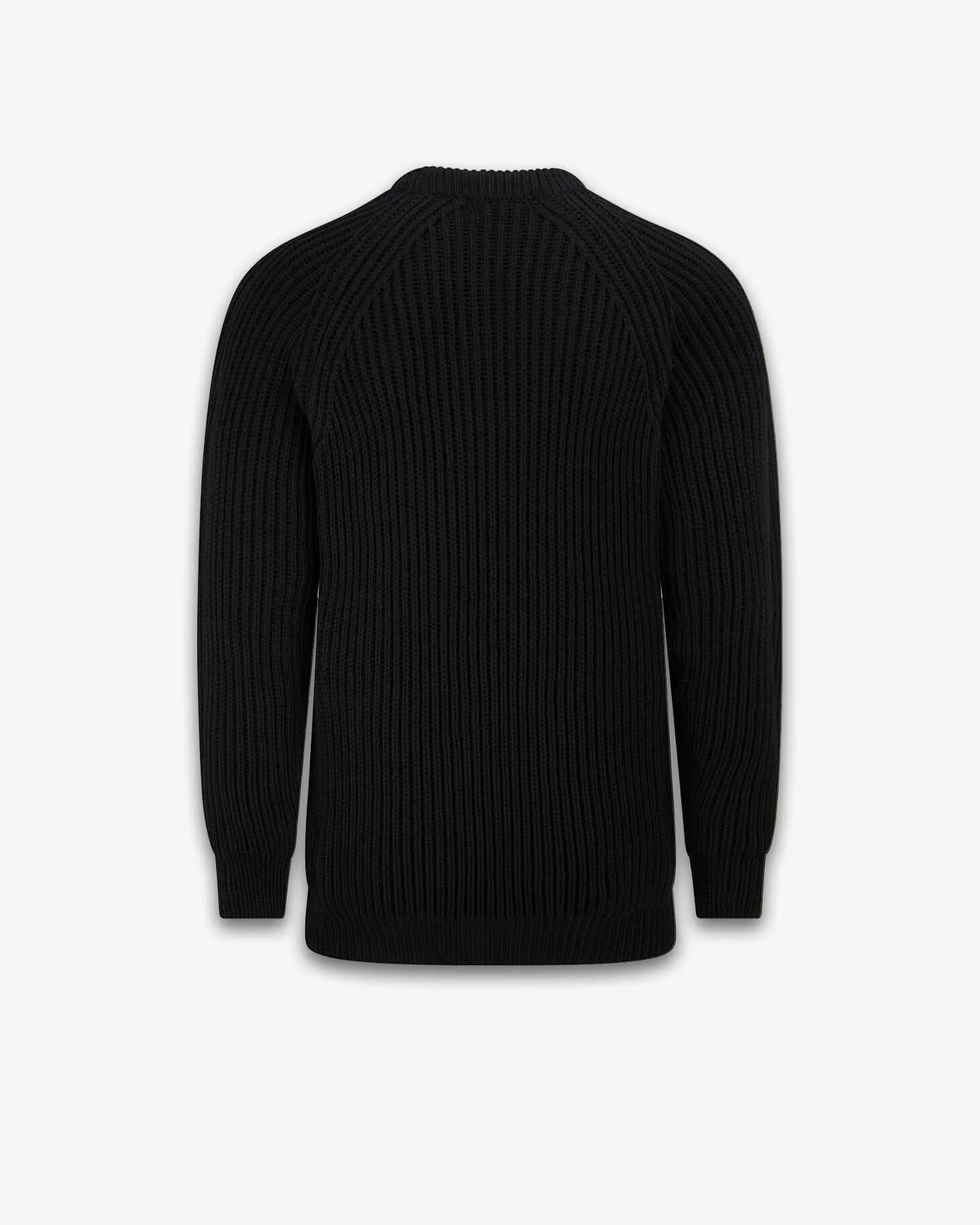 Men's Fisherman Jumper Black sold by Gloverall product image thumbnail 2