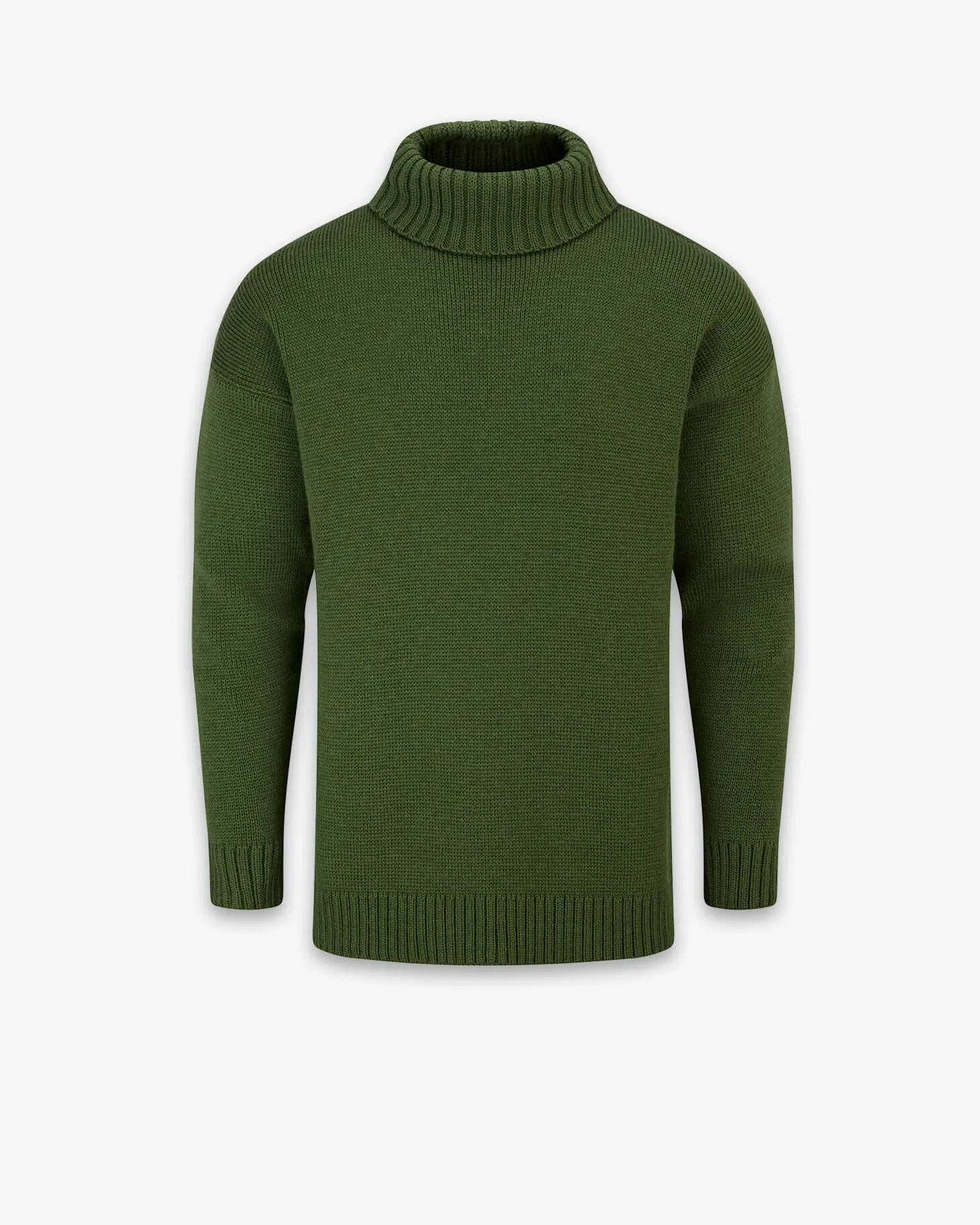 Men's Submariner Jumper Army Green sold by Gloverall