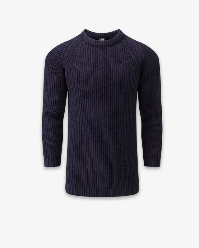 Men's Fisherman Jumper made by Gloverall