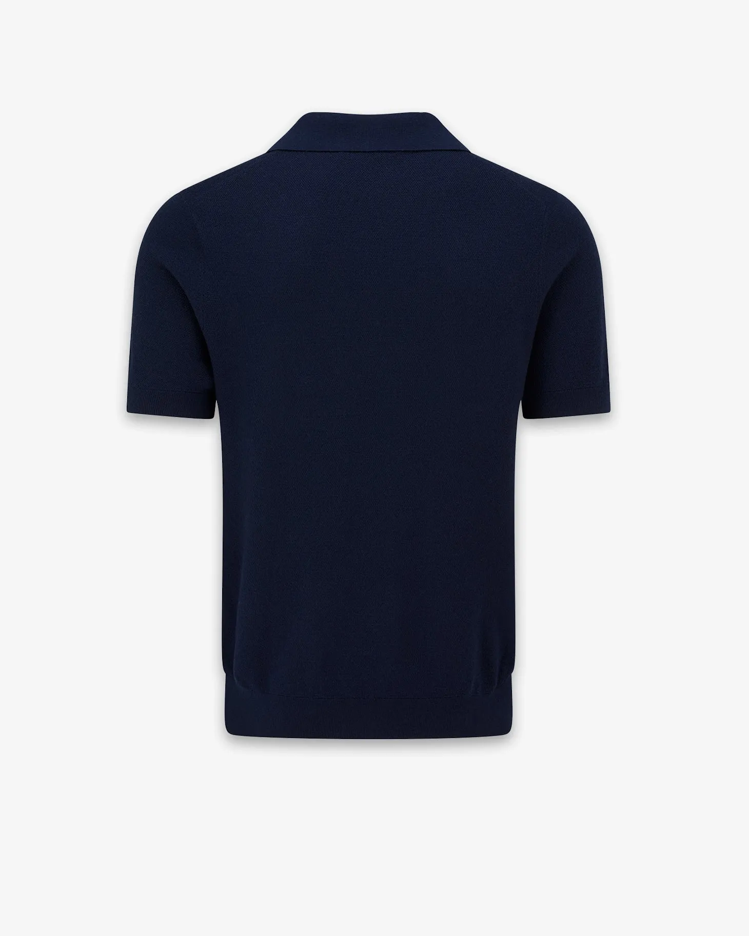 Men's Short Sleeve Knitted Polo Shirt sold by Gloverall product image thumbnail 5
