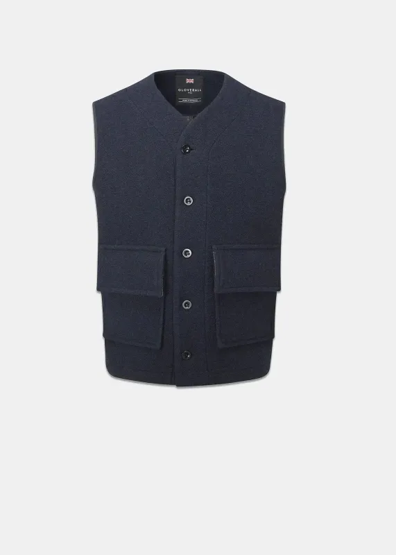 Men's Roger Gilet made by Gloverall