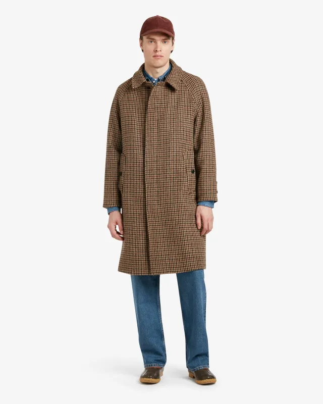 Men's Hynes Harris Tweed® Overcoat made by Gloverall