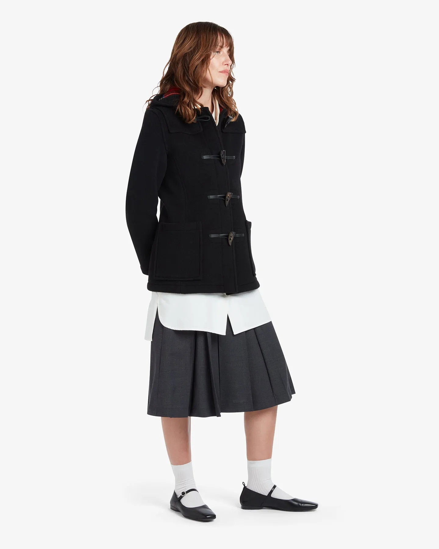 Women's Freda Short Slim Fit Duffle Coat sold by Gloverall product image thumbnail 3