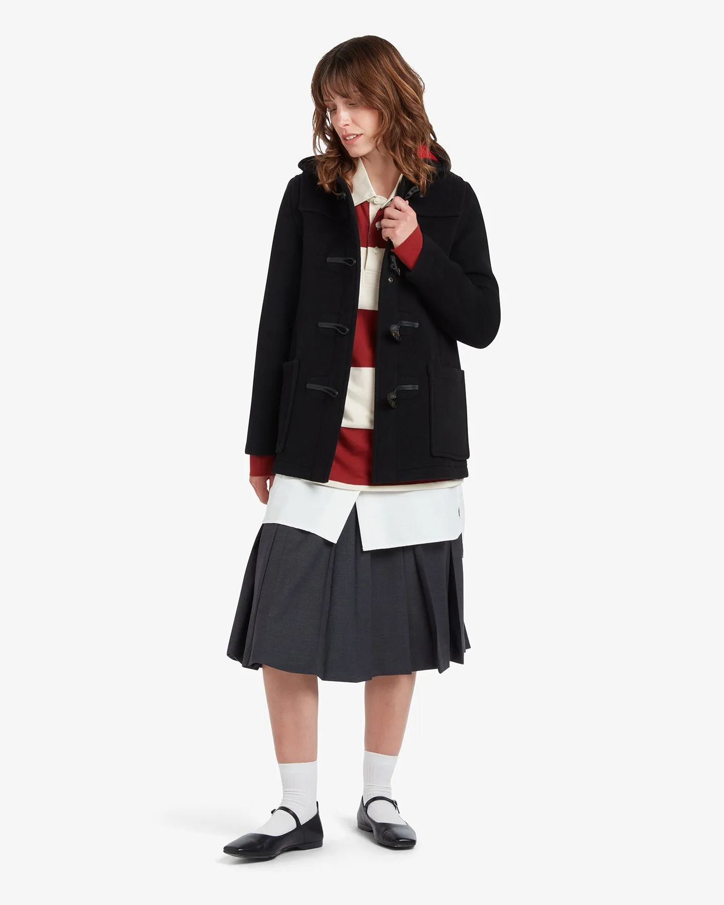 Women's Freda Short Slim Fit Duffle Coat sold by Gloverall product image thumbnail 2