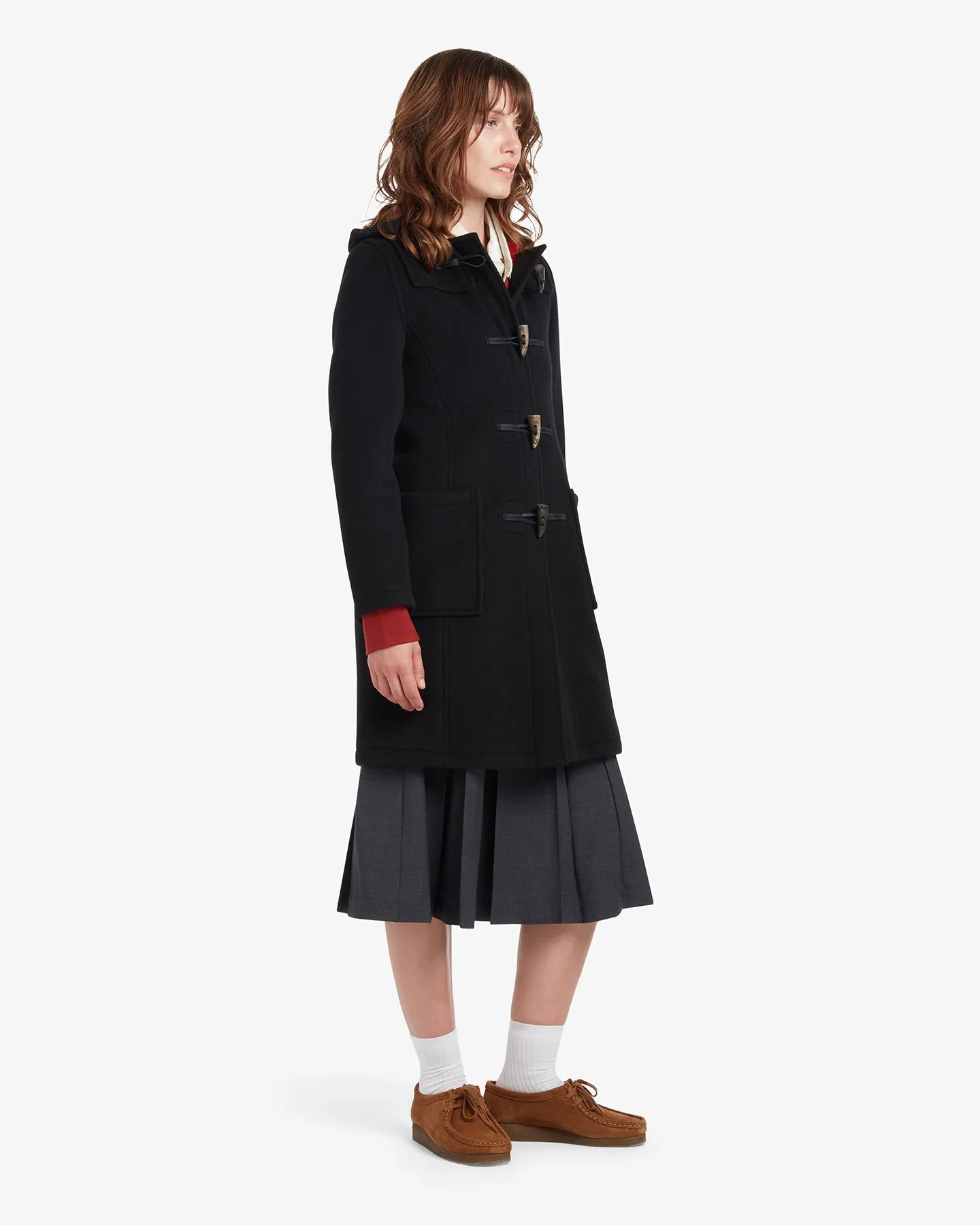 Women's Freda Long Slim Fit Duffle Coat sold by Gloverall product image thumbnail 3