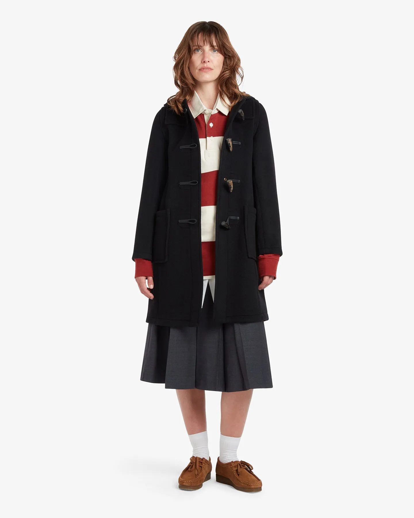 Women's Freda Long Slim Fit Duffle Coat sold by Gloverall product image thumbnail 2
