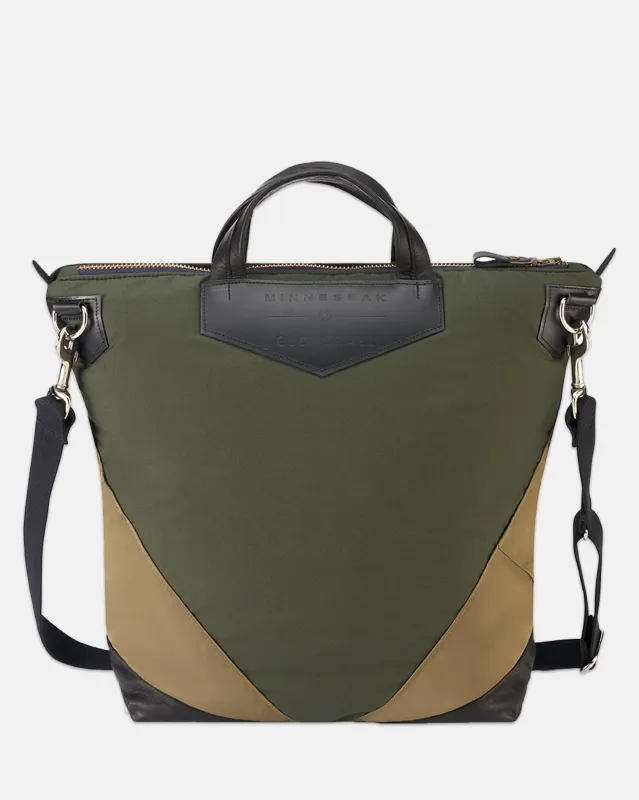 Unisex Gloverall x Minnessak Renewed Cross Body Bag made by Gloverall