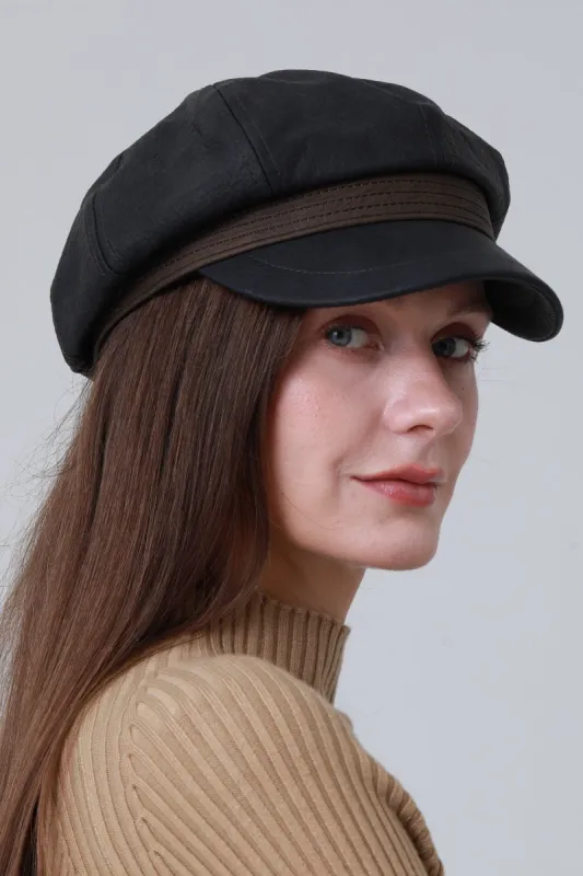 Vintage Military Officer Cap – Classic Lieutenant Style made by Leto Collection