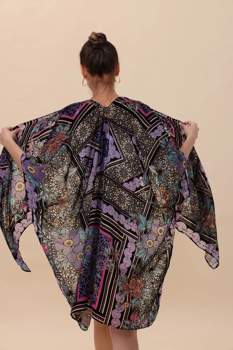 Velvet Bloom Kimono – Luxurious Textures & Artisan Craftsmanship🌸✨ sold by Leto Collection product image thumbnail 5