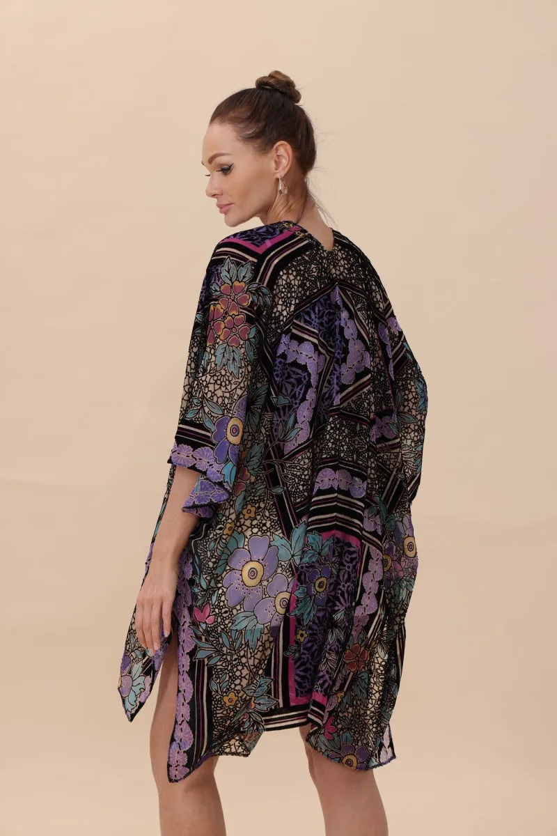 Velvet Bloom Kimono – Luxurious Textures & Artisan Craftsmanship🌸✨ sold by Leto Collection product image thumbnail 4