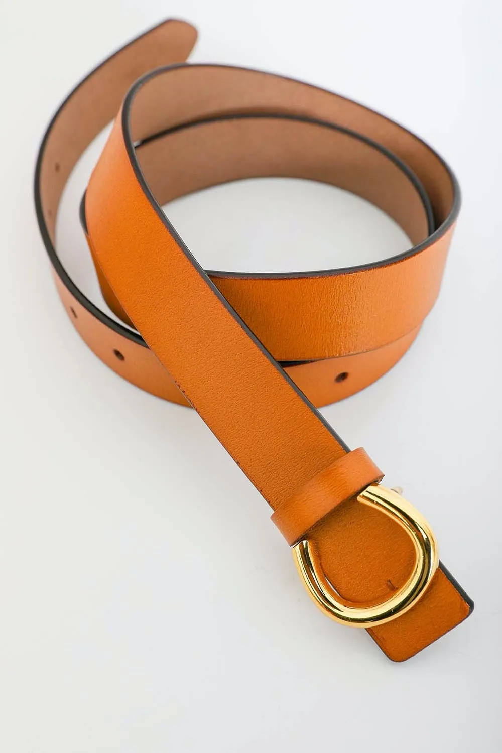 Minimalist Gold Horseshoe Belt sold by Leto Collection product image thumbnail 5
