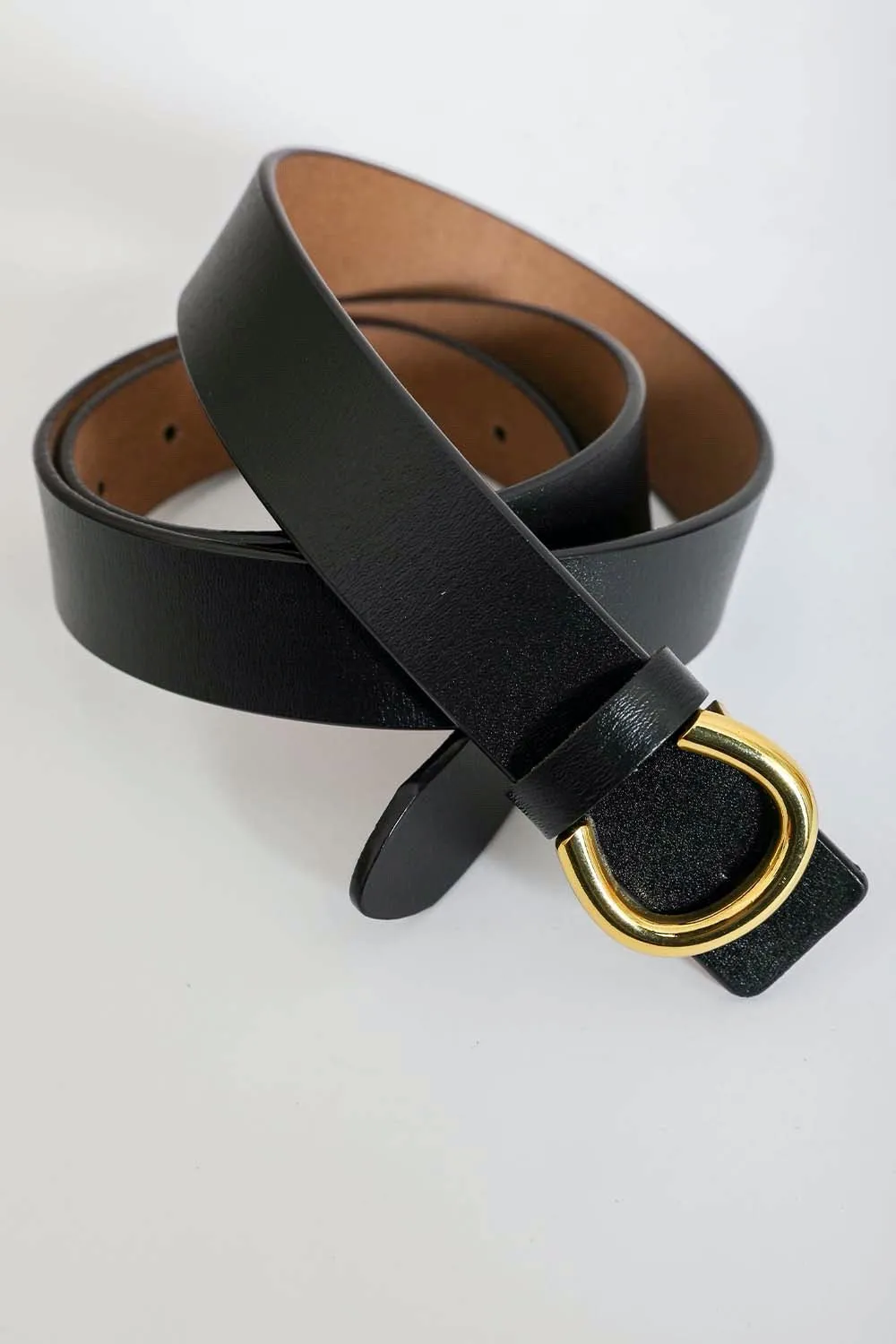 Minimalist Gold Horseshoe Belt sold by Leto Collection product image thumbnail 3