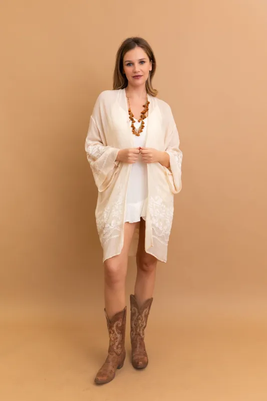 Stylish Blossom Breeze Kimono – Feminine and Trendy sold by Leto Collection