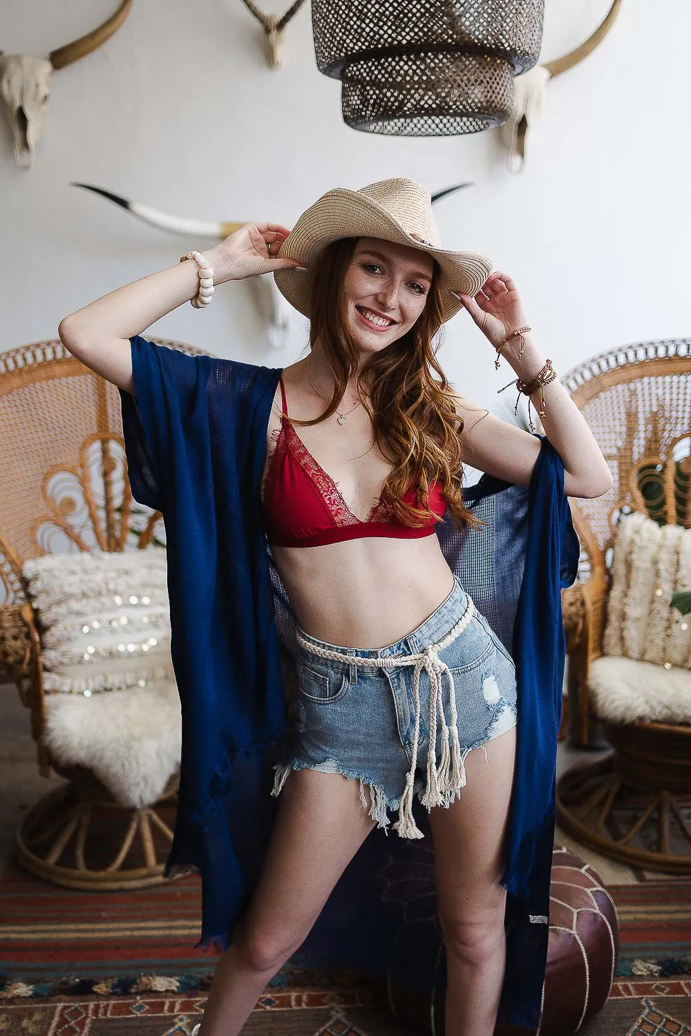 Boho Braided Rope Belt sold by Leto Collection product image thumbnail 2