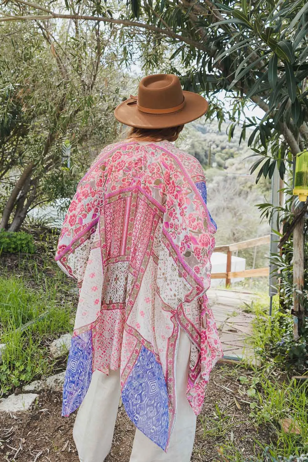 Bohemian Burnout Velvet Kimono sold by Leto Collection product image thumbnail 5