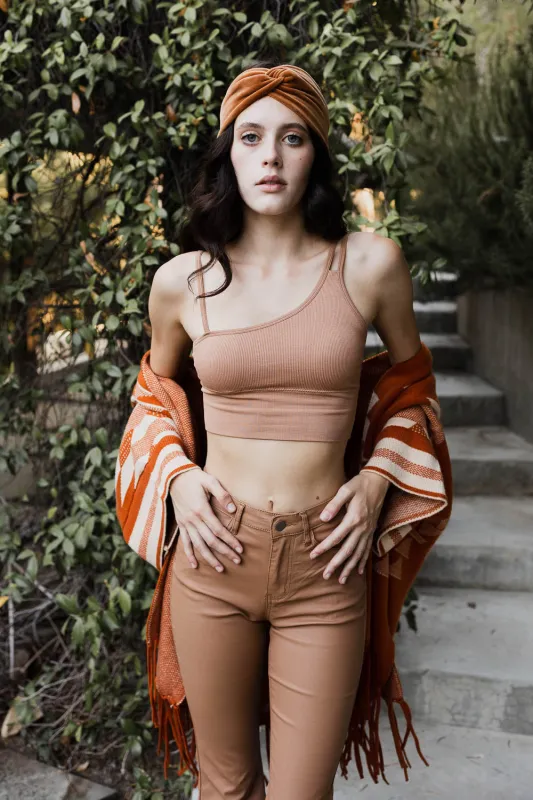 Offset Shoulder Brami Top sold by Leto Collection