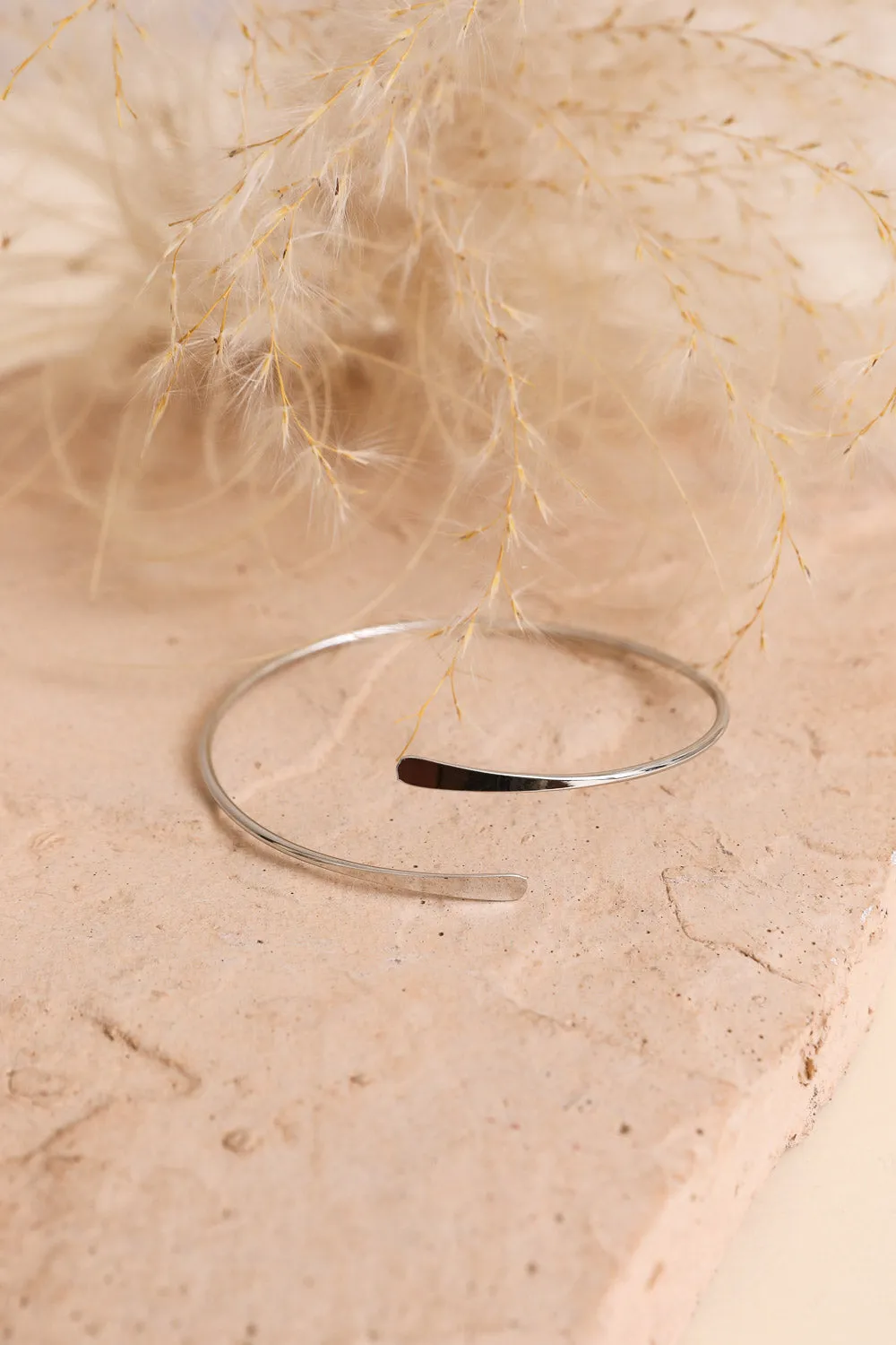 Minimal Arm Cuff/Bangle sold by Leto Collection