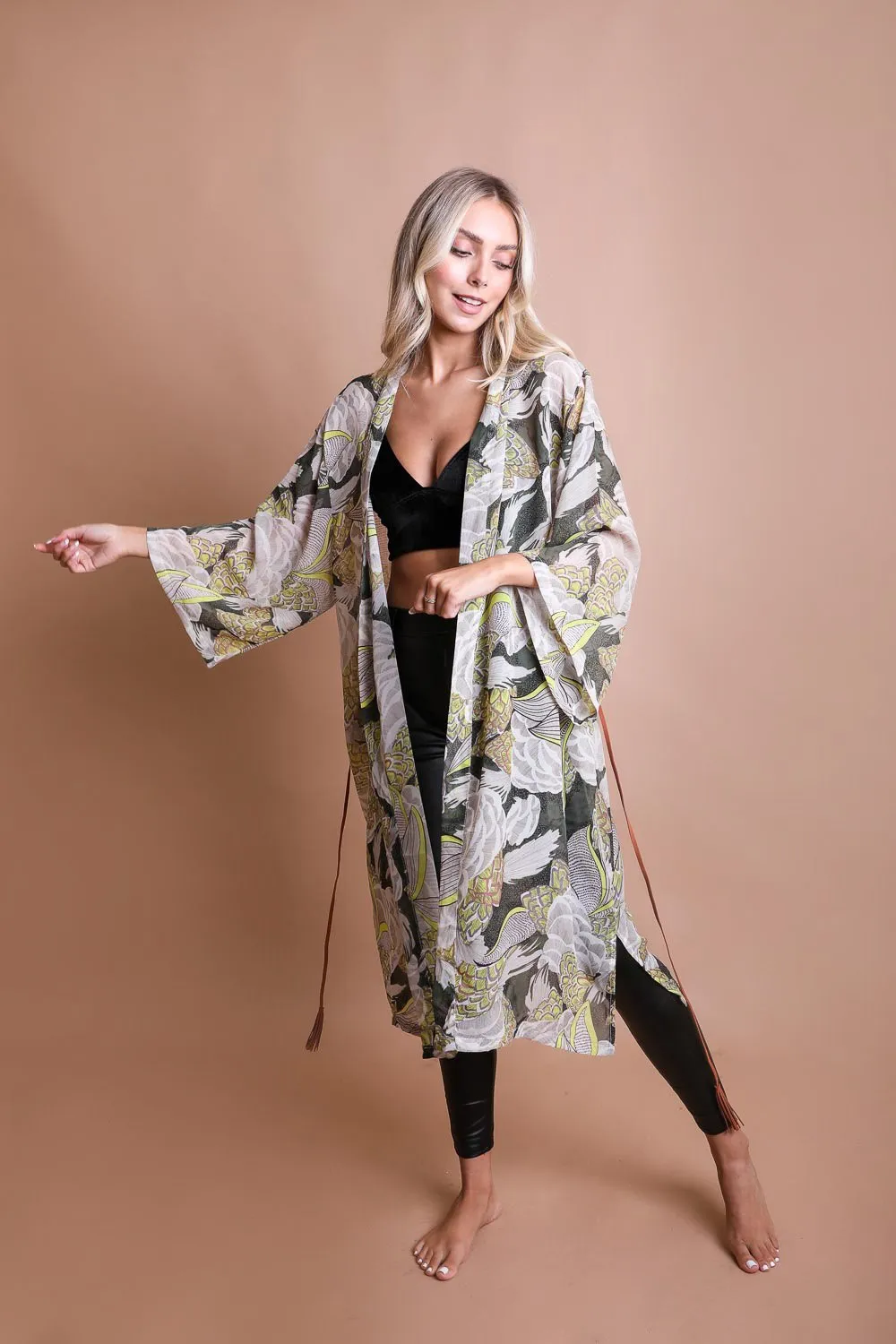 Ikebana Kimono sold by Leto Collection product image thumbnail 4