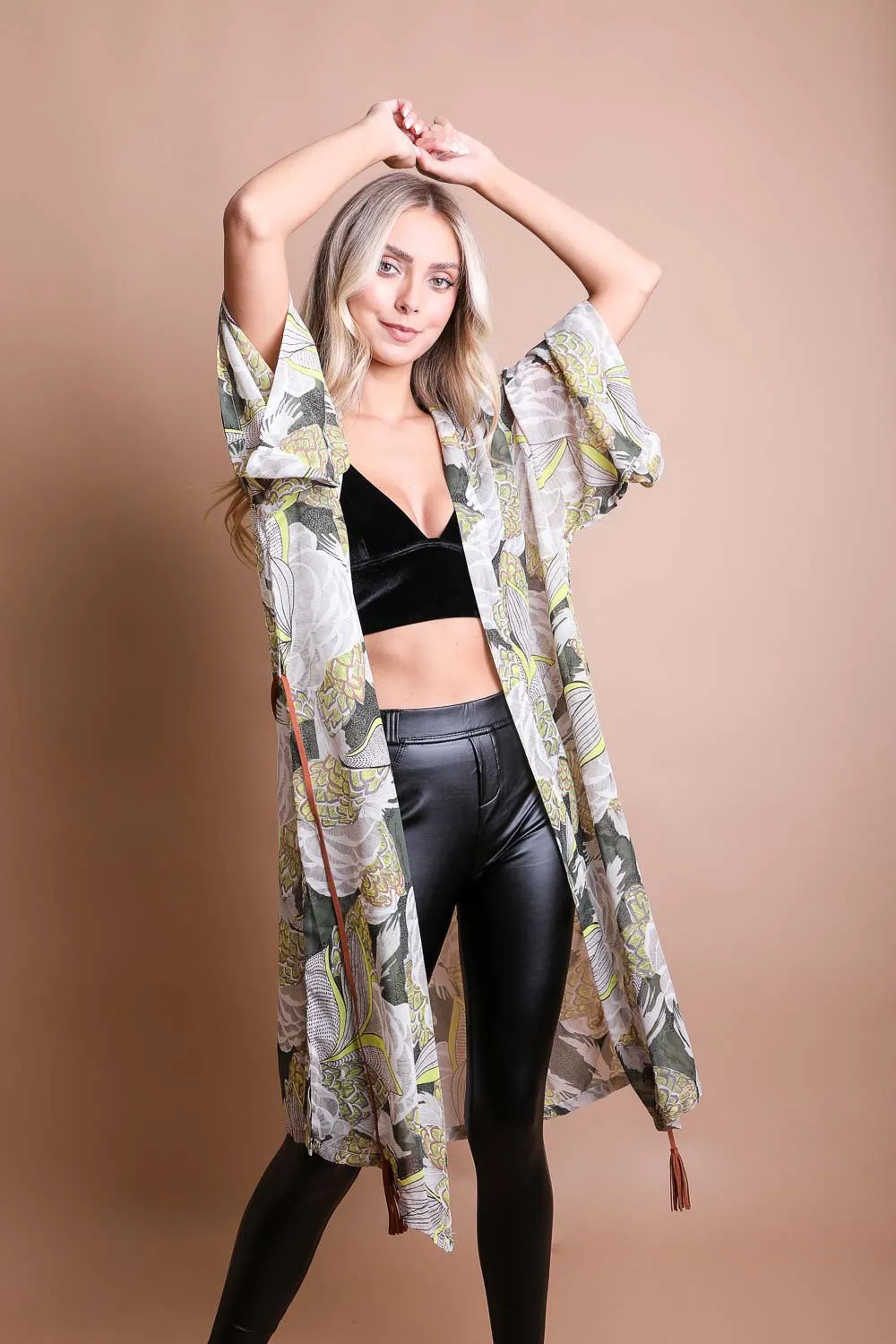 Ikebana Kimono sold by Leto Collection product image thumbnail 5