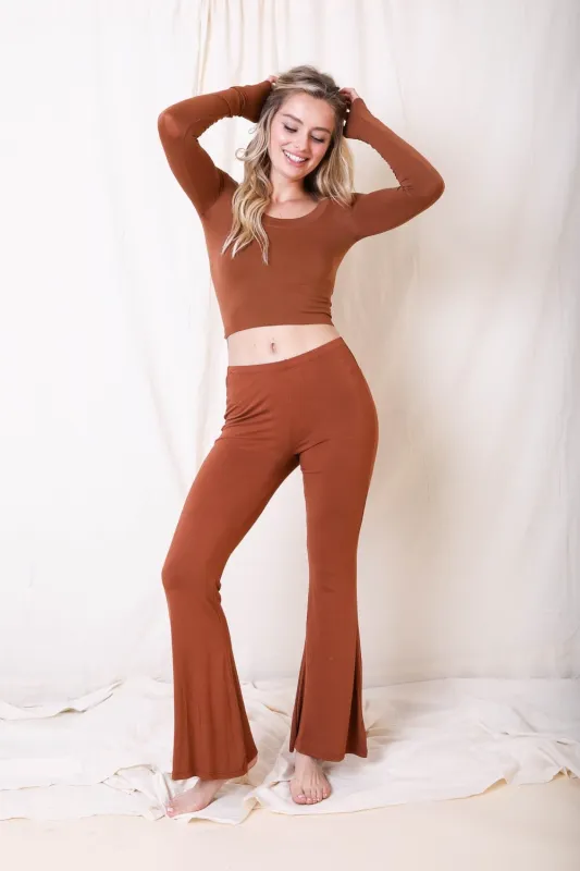 Flared Lounge Pants sold by Leto Collection