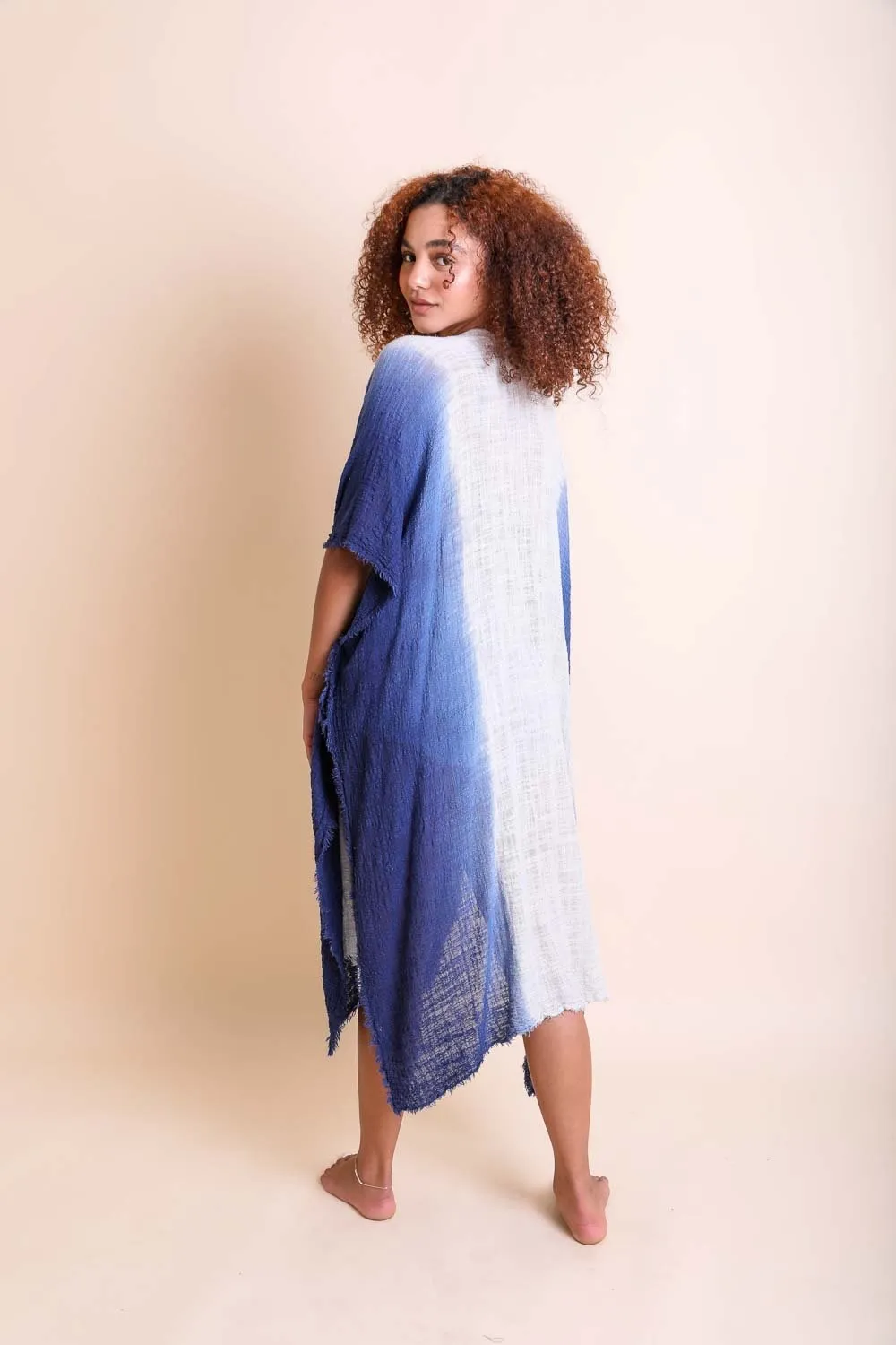 Ombre Cotton Kimono sold by Leto Collection product image thumbnail 4