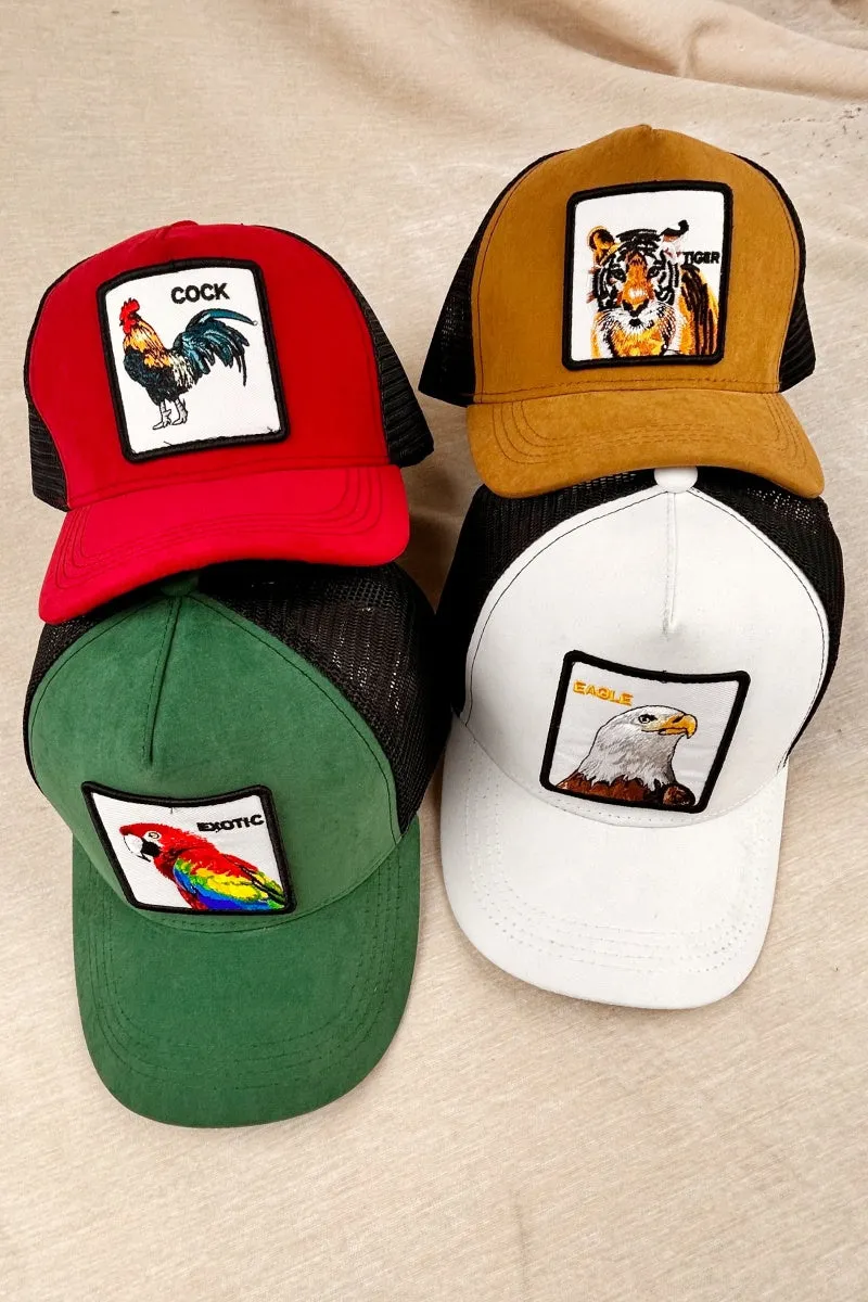 Vibrant Embroidered Animal Baseball Cap – Soft Cotton Street Style sold by Leto Collection