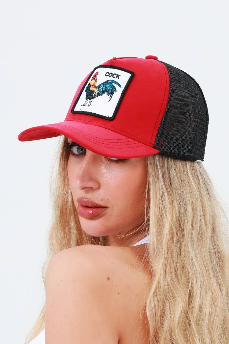 Vibrant Embroidered Animal Baseball Cap – Soft Cotton Street Style sold by Leto Collection product image thumbnail 3