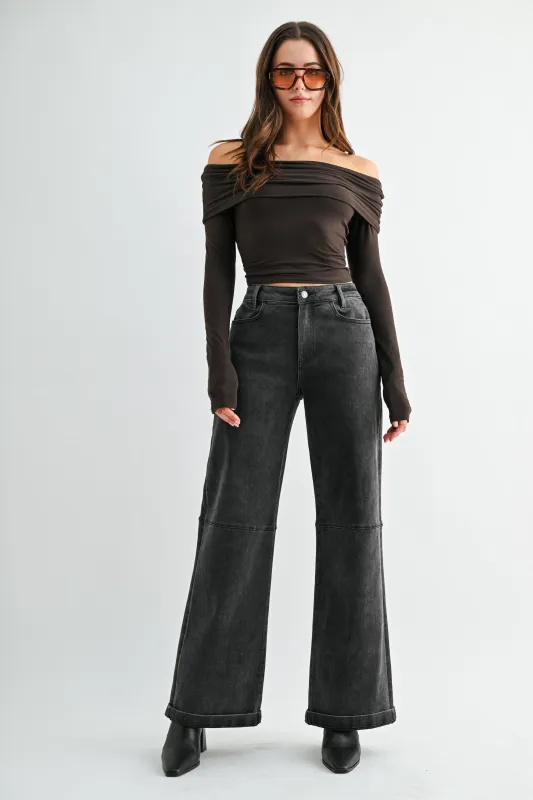 MDP-W3887BK made by Mica Denim