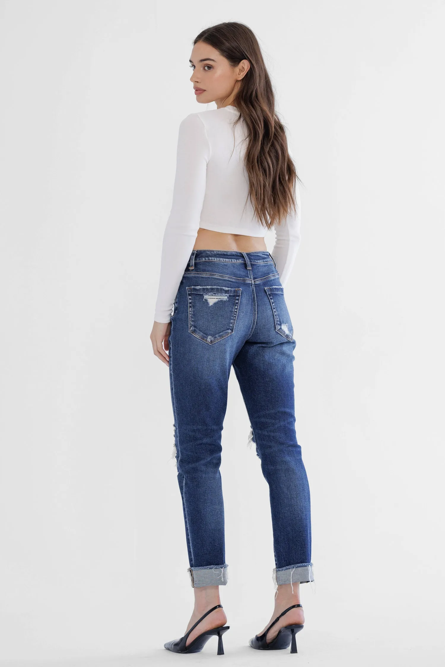 MDP-D189DK (REG + PLUS) sold by Mica Denim product image thumbnail 4