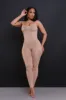 Lovesick Seamless Open Knit Jumpsuit - Mocha sold by Swankaposh