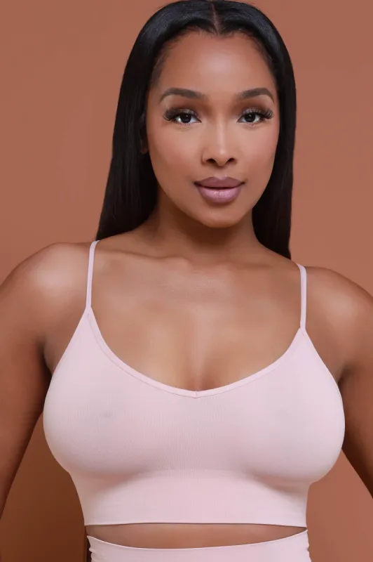 Seamless Sculpt Bralette - Sand No.101 sold by Swankaposh