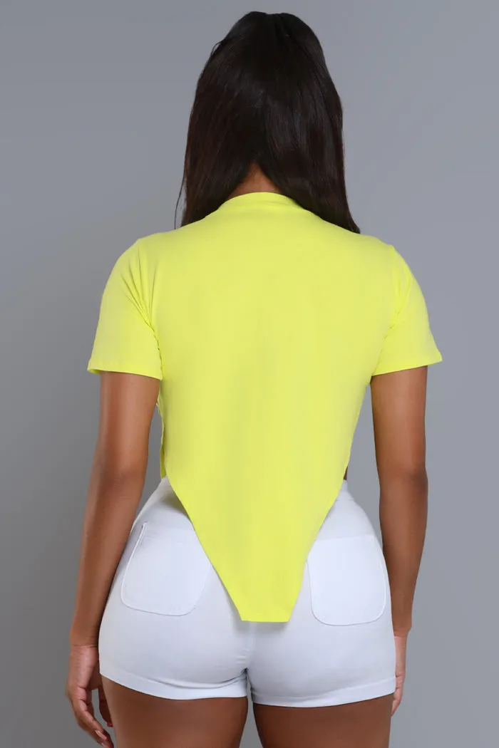 Shift Gears Cropped Graphic T-Shirt - Green sold by Swankaposh product image thumbnail 3