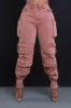 Fight Fire Denim Cargo Pants - Brick sold by Swankaposh
