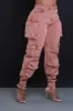 Fight Fire Denim Cargo Pants - Brick sold by Swankaposh