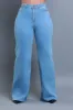 Let's Meet High Rise Wide Flare Jeans - Medium Wash sold by Swankaposh