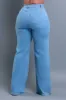 Let's Meet High Rise Wide Flare Jeans - Medium Wash sold by Swankaposh