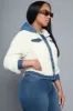 Take Your Pick Hooded Fuzzy Jacket - Cream sold by Swankaposh