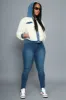 Take Your Pick Hooded Fuzzy Jacket - Cream sold by Swankaposh